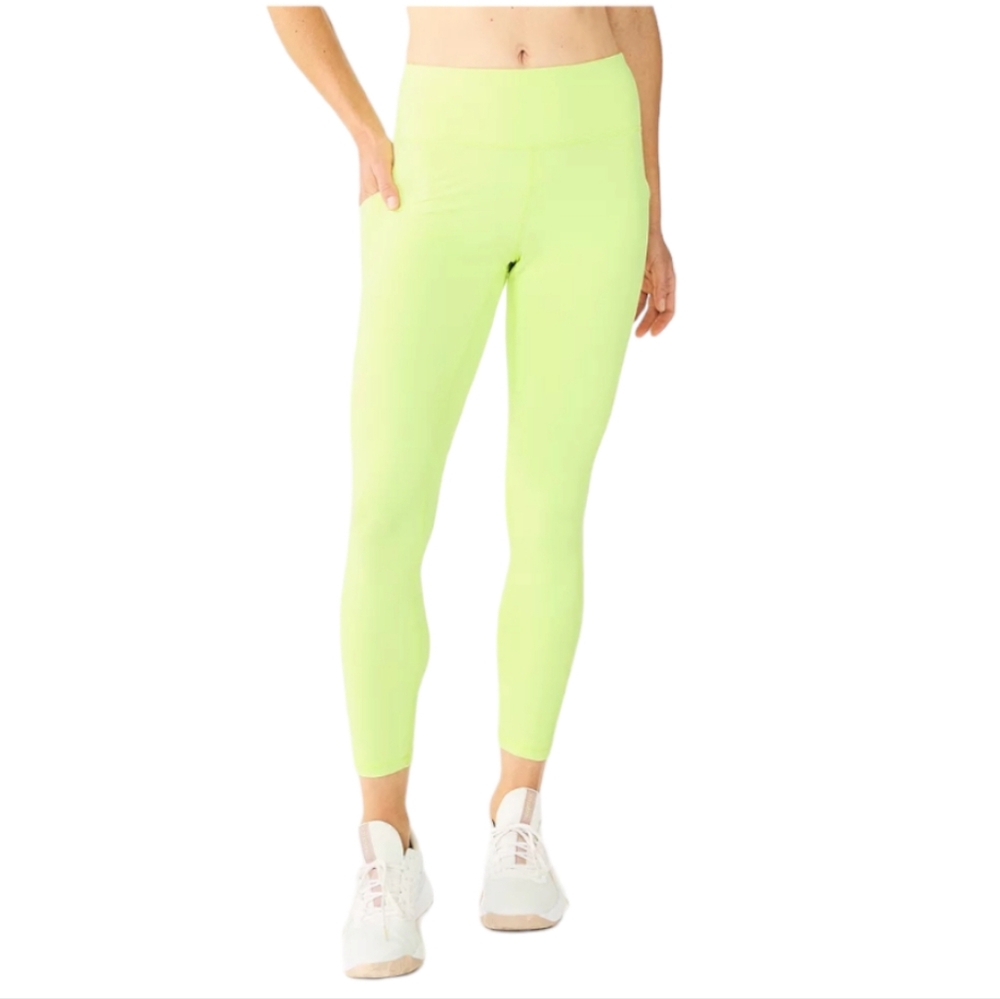 Tek Gear High-Waisted Side Pocket 7/8 Leggings